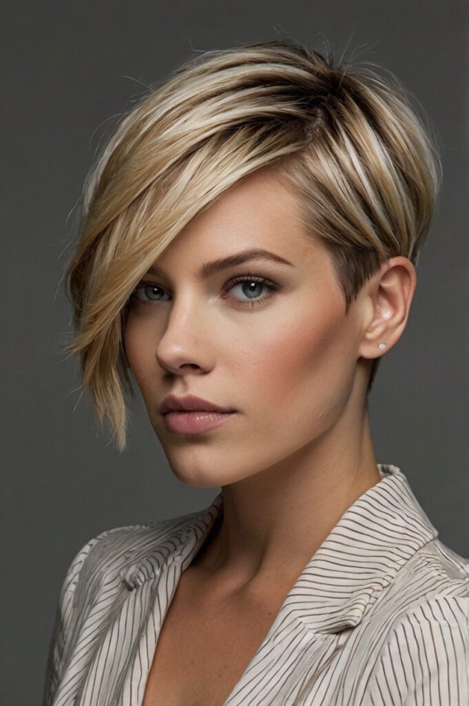 Undercut with Sleek Styling Prom Hair Styles for Short Hair