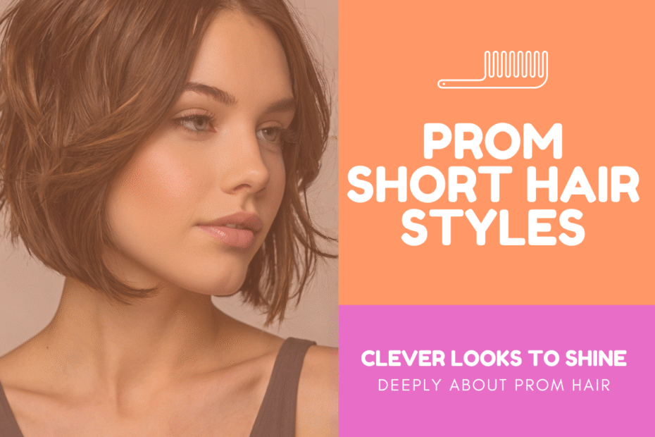 Prom Hair Styles for Short Hair Chic & Clever Looks to Shine
