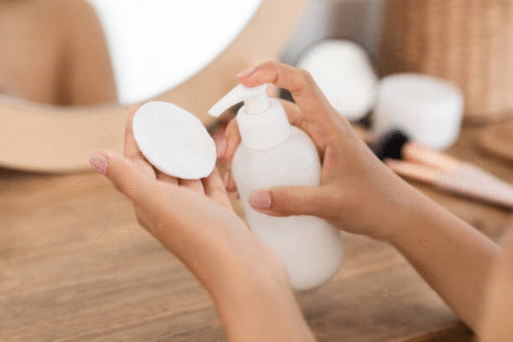 Apply a Hydrating Toner on skin