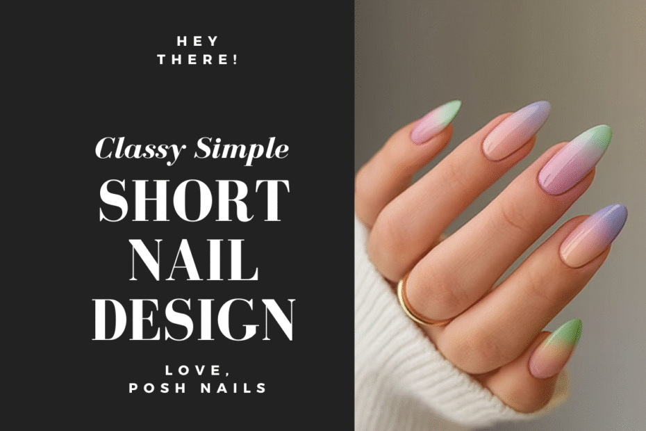 Classy Simple Nail Designs