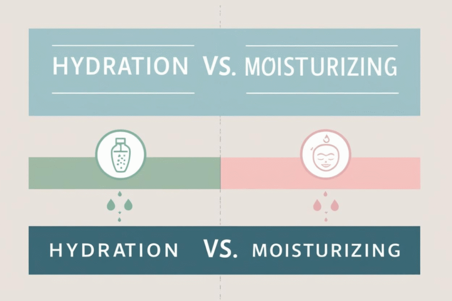 Hydration vs Moisturizer: Unlocking the Secret to Radiant Skin